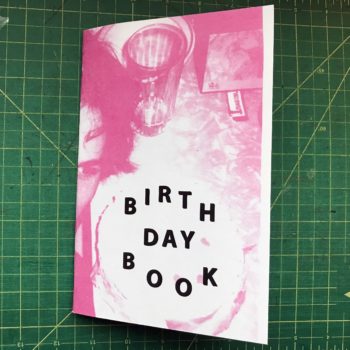 BIRTH DAY BOOK ZINE