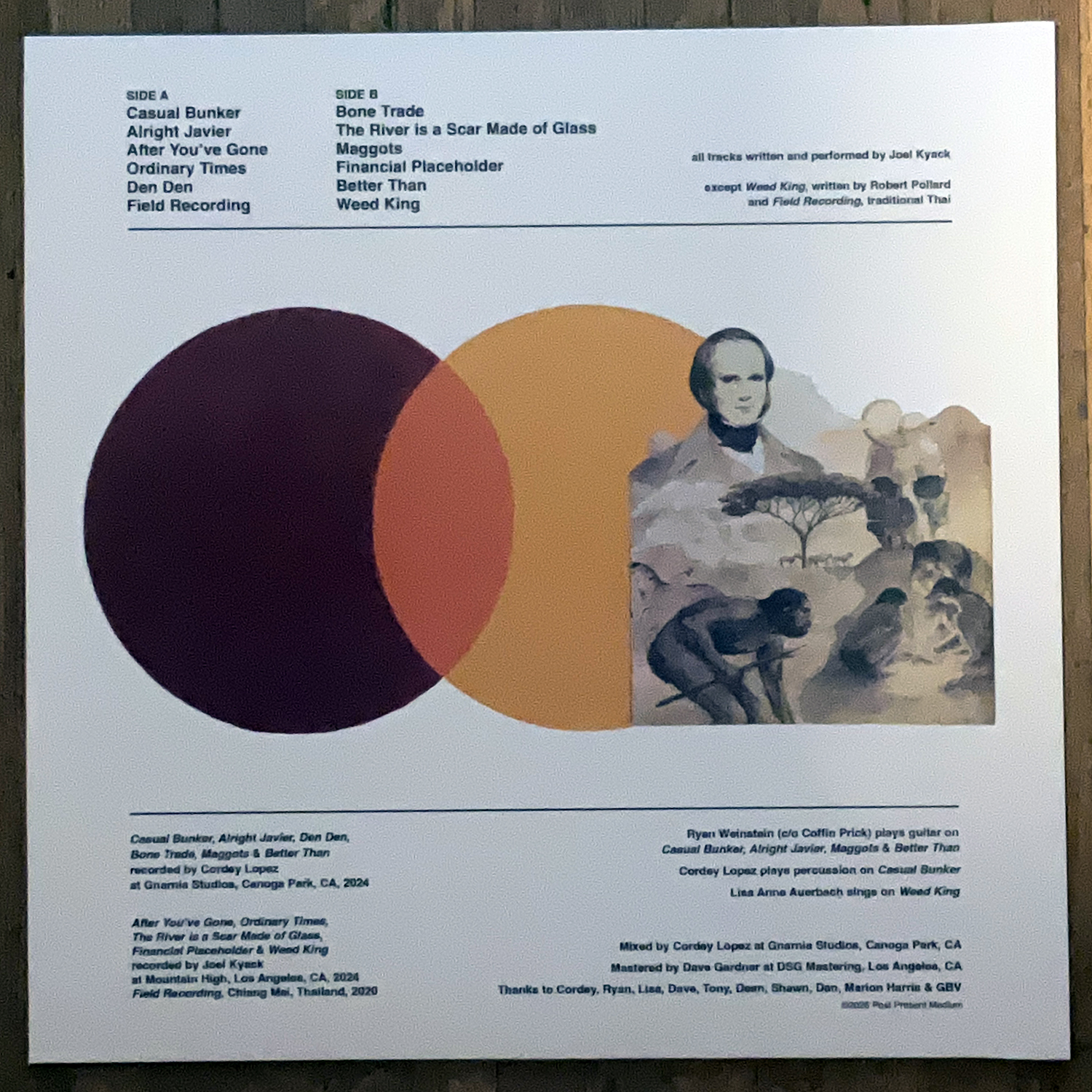 DREAM_MEGA - CONTROL / YOU ARE NOT THE CENTER LP - Image 2